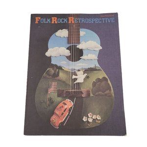 HTF Vintage Folk Rock Retrospective Sheet Music Piano Vocal Chords 1988